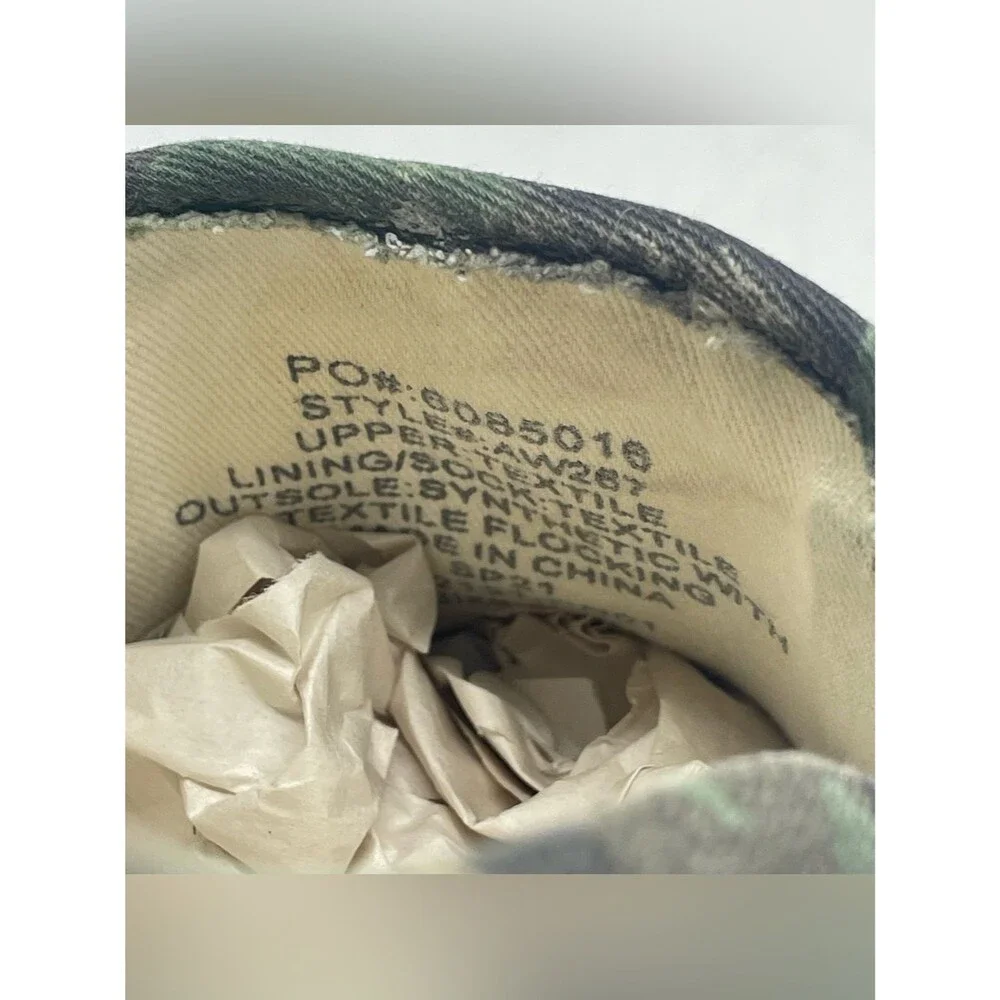 J.Crew‎ Men's Explorer Camo Canvas Slip-on Sneakers Sz 11